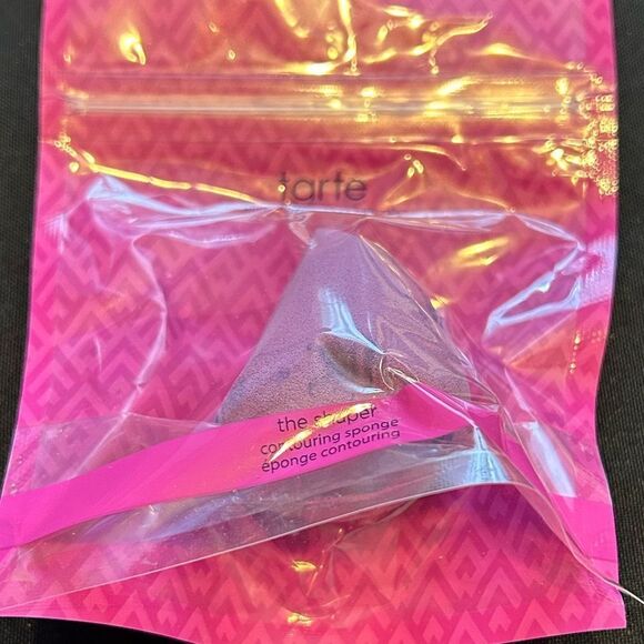 🌻$10 Tarte The Shaper Beauty Sponge & Eyeshadow Brush New Full Size - Picture 4 of 8